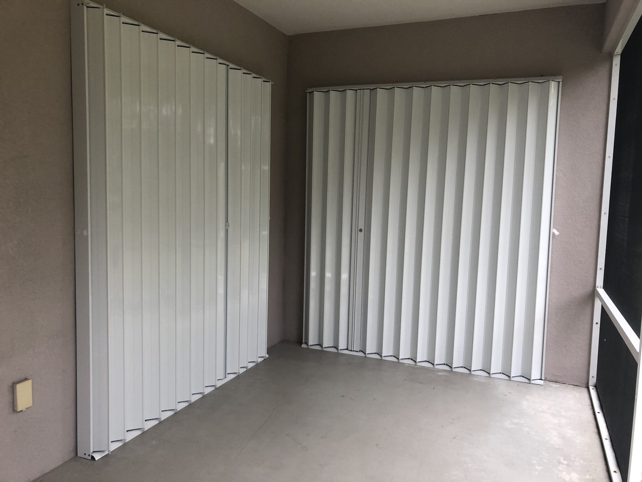 Accordion Hurricane Shutters North Port Tropic Storm Protection